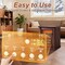 Edendirect 1500-Watt  Electric Brown Convection 4 quartz tubes Infrared Space Heater with remote control ZR-GD9315BCW-3JA - alternate 5