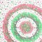 Homeroots 88" X 84" Green Red And White Floral Cotton Hanging Tapestry 397432 - alternate 6