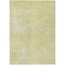 Homeroots 3' X 5' Gold Abstract Washable Non Skid Indoor Outdoor Area Rug 564254 - alternate 8