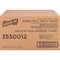 Genuine Joe Jumbo Jr Dispenser Bath Tissue Roll - 2 Ply - 3.3in x 500' - 8.88in Roll Diameter - White, 12PK GJO3550012 - alternate 2