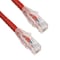 Sanoxy 14ft Cat6 550 MHz UTP Ethernet Network Patch Cable W/ Clear Snagless Boot, Red SNX-CBL-LDR-C6117-7014 - alternate 1