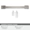 Amerock Candler 5-1/16 in 128 mm Center-to-Center Satin Nickel Cabinet Pull BP29363G10 - alternate 4