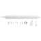 Prosource Door Closer, 1-1/4 in Dia Rod, 16-1/2 in L, Aluminum Tube, 90 deg Opening, 65 lb 16000-UW-PS - alternate 1