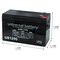 Upg Sealed Lead Acid Battery, 12 V, 9Ah, UB1290, F1 Faston Tab Terminal, AGM Type 40749 - alternate 7