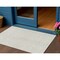 Homeroots 3' X 5' Ivory And Pale Beige Geometric Washable Indoor Outdoor Area Rug 612136 - alternate 1