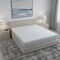Homeroots 2in White Gel Memory Foam Extra Long Twin Mattress Topper 711941 - alternate 3