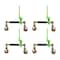 Mytee Products 3/8in-1/2in Hi-Viz Green Quick Ratchet Chain Binder w/Folding Handle 12,000 lbs, 4PK CBRS-FH38x4 - alternate 1