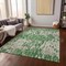 Homeroots 10' X 14' Green And Gray Striped Washable Indoor Outdoor Area Rug 596673 - alternate 8