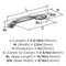 Amerock Intertwine 3-3/4 inch (96mm) Center-to-Center Polished Chrome Cabinet Pull, 25PK 25VMP2117226 - alternate 3