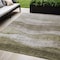 Homeroots 5' X 8' Taupe And Beige Abstract Washable Indoor Outdoor Area Rug 605002 - alternate 1