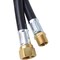 Flame King LP And Natural Gas Hose 38 Female Flare Swivel x 12 Female Flare Swivel 48 Length 100383-48 - alternate 7