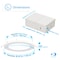 Infibrite 6 In Slim Recessed LED with Night Light 5CCT Selectable White 12 Watt 1050LM Triac Dimmable IB-002-28-12W-WH - alternate 8
