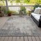 Homeroots 3' X 5' Taupe And Ivory Abstract Washable Indoor Outdoor Area Rug 612370 - alternate 6