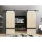 Sartodoors Sliding Double Barn Doors with Hardware, Planum 0012 Natural Veneer and Aluminum Strips, 13FT Rail PLANUM0012DB-SHP-36 - alternate 1