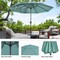 Pure Garden 9-Foot Outdoor Patio Umbrella with Base, Sand 50-LG1041 - alternate 7