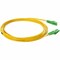 Add-On Addon 2M Alc (Male) To Alc (Male) Yellow Os2 Duplex Riser Fiber Patch ADD-ALC-ALC-2M9SMF - alternate 5