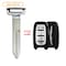 Aks Keys 2017 - 2018 Chrysler Pacifica Emergency Key BL-CHRYS-04 - alternate 2