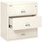 Fireking 3 Drawer, 1 Hr Fire & Impact Rated, 38" Wide Lateral Ivory White 3-3822-CIW - alternate 4