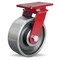Hamilton ForgeMaster Swivel Caster, 8" x 3" Forged Steel Wheel, 3/4" Sealed Precision Ball Bearings S-FM-83FSB - alternate 1