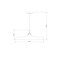 Z-Lite Camden Brushed Nickel 1 Light Pendant 2308P24-BN - alternate 8