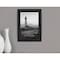 Homeroots Perseverance Grayscale 1 Black Framed Print Wall Art 407818 - alternate 4