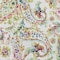 Homeroots 8' X 10' Ivory Fern Green And Artichoke Green Paisley Washable Indoor Outdoor Area Rug 588621 - alternate 7
