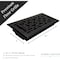 Sierra Grates 4 in. H X 10 in. W Powder Coat Steel, Textured Black Floor Register ORI410-BLK - alternate 3