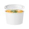 Smarty Had A Party 12 oz. Squat Paper Soup Cups with Lids, 2000PK 612CS-CASE - alternate 6