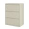 Hirsh 30 in W 3 Drawer Lateral File Cabinet, Putty, A4/Legal/Letter 14973 - alternate 3