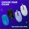 Logitech Logitech G203 Gaming Mouse - Cable - Lilac - USB - 8000 dpi - 6 Button(s) 910005851 - alternate 6