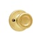 Kwikset Tylo Polished Brass Dummy Door Knob 488T-3V1 - alternate 4