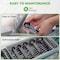 Nutrichef 5-Piece Plastic Measuring Spoons Set NCMMS5 - alternate 4