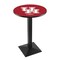 Holland Bar Stool Co 36" Blk Wrinkle Houston Pub Table, 36" dia. Top L217B3636Houston - alternate 1