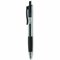 Universal One Retractable Gel Pen, Medium 0.7 mm, Black 12PK UNV39912 - alternate 2