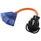 Ac Works Power Strip Cord, STW, 6-15/20R, 14-50P, 1.5 ft., Orange S1450W620-018 - alternate 1