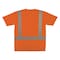 Ergodyne L Orange Class 2 Essential Hi-Vis T-Shirt 8282 - alternate 1