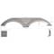 Icon Tandem Axle Fender Skirt FS2547 for Keystone - Mauve Gray 12547 - alternate 2