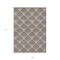 Homeroots 9' X 12' Brown And Beige Geometric Washable Indoor Outdoor Area Rug 594699 - alternate 8
