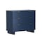 Manhattan Comfort Elara 38 in Solid Wood Dresser in Midnight Blue (3-Drawer) DR1782-4 - alternate 3