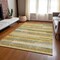 Homeroots 8' X 10' Gold Wheat And Ivory Striped Washable Indoor Outdoor Area Rug 613281 - alternate 9