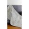 Homeroots 50" X 60" Cream Kantha Cotton Striped Throw Blanket with Embroidery 516628 - alternate 5