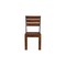 Homeroots Set of Two Brown Solid Wood Ladder Back Dining Side Chairs 565294 - alternate 5