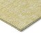 Homeroots 5' X 8' Yellow Gold And Ivory Floral Washable Indoor Outdoor Area Rug 582351 - alternate 6