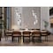 Z-Lite Fontaine 7 Light Chandelier, Matte Black, 19.5 In W x 15 In H 7002P5-7R-MB - alternate 6