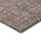 Homeroots 2' X 3' Red and Dark Blue Floral Washable Non Skid Indoor Outdoor Area Rug 564365 - alternate 6