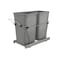 Rev-A-Shelf Steel; Plastic, Chrome, 11.81 in W, 19.25 in H, 22.25 in D RV-15KD-17C S - alternate 1
