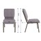Flash Furniture Fabric Church Chair, Gray XU-CH-60096-BEIJING-GY-GG - alternate 6