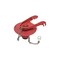 Fluidmaster 2 in. Water-Saving Adjustable PerforMAX Toilet Tank Flapper Red, 10PK B502P10 - alternate 7