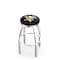 Holland Bar Stool Co 30" Chrome Pittsburgh Penguins Swivel Bar Stool, Accent Ring L8C2C30PitPen - alternate 1
