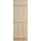 Ekena Millwork Rustic Three Board Joined Board-n-Batten Pecky Cypress Faux Wood Shutters, 16 1/2"W x 68"H SHUBJS16X68PCPR - alternate 16